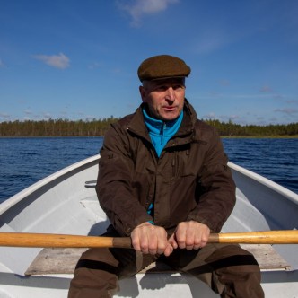 Haudamäe puhkemaja peremees ja loodusgiid Margus Zupsmann.