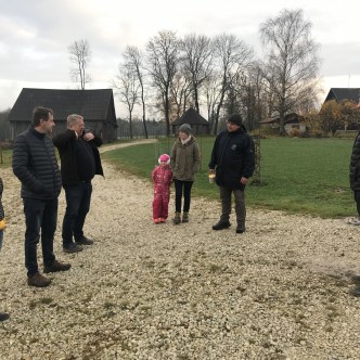 Wile Alpaca Farm, kus oma talu tegemisi tutvustas Lõuna-Järvamaa Koostöökogu juhatuse liige Imre Heinsaar