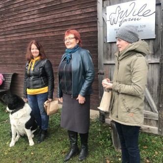 Wile Alpaca Farm, kus oma talu tegemisi tutvustas Lõuna-Järvamaa Koostöökogu juhatuse liige Imre Heinsaar